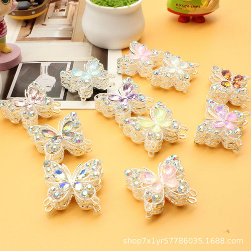 Alloy butterfly can be used for DIY bracelets, keychains, necklaces, accessories, ornaments, crystal beads and loose beads