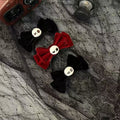Halloween-themed DIY hairpins